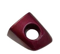 MZEER Per A6 S6 Per Quattro Per Allroad Per Sportback A7 A8 S8 RS6 RS7 2010-2016 Anteriore Sinistro Maniglia Serratura Tappo Foro Chiave 4H1837879(Red)