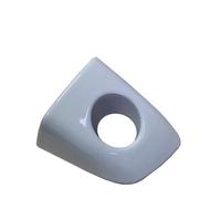 MZEER Per A6 S6 Per Quattro Per Allroad Per Sportback A7 A8 S8 RS6 RS7 2010-2016 Anteriore Sinistro Maniglia Serratura Tappo Foro Chiave 4H1837879(Ibis White)