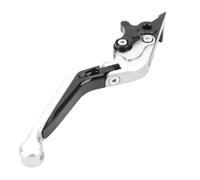 MZEER Per C125 Per Super Cub Per Super CUB 110 CT125 Per Hunter Cub Leve Freno Pieghevoli Leve Freno Pieghevoli In Alluminio CNC(Argento)