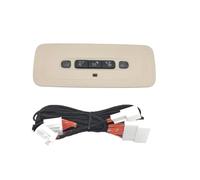 MZEER Per Toyota Per Camry Per Avalon 2018-2025 81360-06120 Plafoniera Per Interni Auto Luce Lettura Cablaggio Beige Grigio 1 Pezzo(Beige)