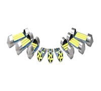 MZEER Per Toyota Per Tundra 1999 2000 2001 2002 2003 2004 2005 2006 Lampada Da Lettura Per Interni Auto Luce Interna Bagagliaio 16 Pezzi(Warn White)