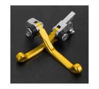 MZEER PER YAMAHA XG250 Per TRICKER 2004-2010 Moto Motocross Dirt Bike Pivot Freno Frizione Leve CNC(Oro)