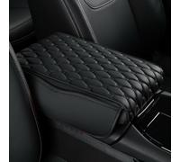 MZHIJIEDM Imbottitura Bracciolo Auto per Audi A3 Sportback 2013-2024, Cuscino Bracciolo Centrale Auto Copri Bracciolo Accessori Auto,Black