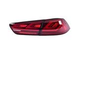 mzhjias Fanale Posteriore Auto Per Mitsubishi Per Lancer Per Evo X 2008-2018 Set Completo Di Luci Posteriori A LED Dinamiche Sequenziali Con Lente Rosso Fumo(Red-1 Pair)