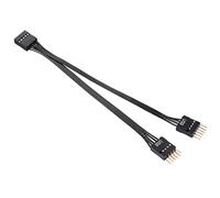 MZHOU Sdoppiatore USB Scheda Madre,Cavo Prolunga USB 2.0 9-pin Interno per Scheda Madre PC-17,6 cm
