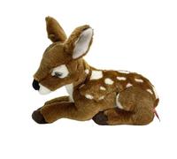 MZICXV Peluche realistico a forma di cervo maculato da 23 cm, morbido peluche a forma di cerbiatto, adorabile regalo di peluche.