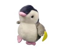 MZICXV Peluche realistico a forma di pulcino di pinguino imperatore da 5,9 pollici, morbido uccello antartico (Spheniscidae)