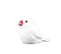 MZICXV Simulation Fat Chirp Series White Bird Plush Doll White Bird Plush Toy Soft And Fun Children's Companion Gift Home Toy Decoration