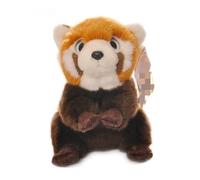 MZICXV Simulato piccolo procione peluche peluche panda rosso bambola di peluche morbida e carina decorazione for la casa(Brown)