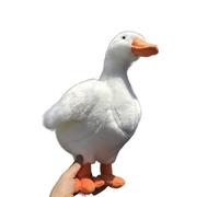 MZICXV Simulazione Grande bambola di peluche oca bianca Simpatico peluche for piccoli animali Morbido e carino Regalo for la prima educazione Decorazione della casa