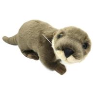 MZICXV Simulazione Lontra Peluche Lontra Animale Peluche Bambola Morbida e carina Regalo for la prima educazione Decorazione della casa