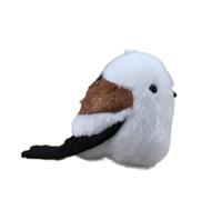 MZICXV Simulazione pescatore Peluche Uccello Peluche Bambola Morbido e carino Regalo for la decorazione della casa(Black)