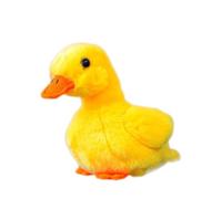 MZICXV Simulazione Piccola anatra gialla Peluche Bambola Giallo Piccolo animale Peluche Morbido e carino Regalo for la prima educazione Decorazione della casa
