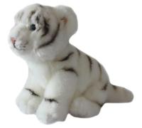 MZICXV Simulazione piccola tigre peluche tigre siberiana tigre bianca tigre delle nevi bambola di peluche morbida e carina regalo for la prima educazione ornamento for la casa