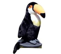 MZICXV Simulazione Tucano Peluche Bambola Tucano Bambola Uccello Bambola di pezza Regalo di compleanno morbido e carino