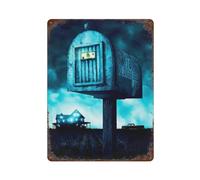MZKSUERS 10 poster del film Cloverfield Lane Decorazione da parete Art Metal Tin Poster Modern Bar Decorations40x30cm