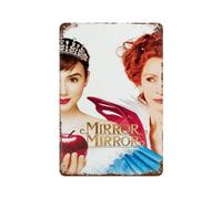 MZKSUERS Biancaneve Specchio Specchio Film PosterWall Decor Art Metal Tin Poster Modern Bar Decorations30x20cm