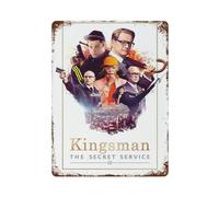 MZKSUERS Kingsman Academy Movie PosterWall Decor Art Metal Tin Poster Modern Bar Decorations40x30cm