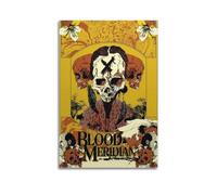 MZKSUERS Poster decorativo da parete con il Meridiano del sangue, stampa artistica moderna su tela, poster decorativo per la camera da letto (60 x 90 cm)