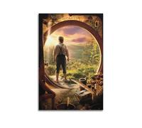 MZKSUERS Poster decorativo da parete con lo Hobbit, stampa moderna su tela, poster decorativo per la camera da letto, 50 x 75 cm