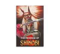 MZKSUERS Poster decorativo da parete con videogiochi, motivo Super Ninja, stampa artistica su tela, poster decorativo moderno, per camera da letto, 30 x 45 cm