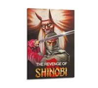 MZKSUERS Poster decorativo da parete con videogiochi Super Ninja, stampa artistica su tela, poster decorativo moderno, per camera da letto, 60 x 90 cm