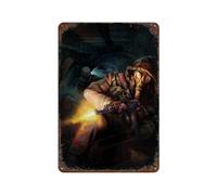 MZKSUERS STALKER Serie Game PostersWall Decor Art Metal Tin Poster Modern Bar Decorations30x20cm