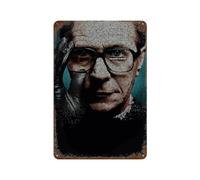 MZKSUERS Trilli Sarto Soldato Spy Movie PosterWall Decor Art Metal Tin Poster Modern Bar Decorations30x20cm