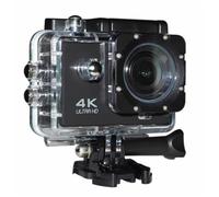MZMZM Action camera da 2.0" Ultra HD 4K 30FPS Wi-Fi Telecamere subacquee Casco impermeabile Bicicletta Videoregistratore Telecamere Sportive da esterno(Black)