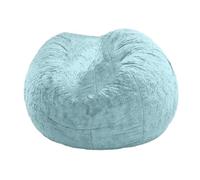MZMZM Nessun divano letto imbottito grigio pouf gigante pouf poltrona letto futon stanza sedile tatami relax salotto mobili solo borsa custodia(Sky Only Bean Bag)