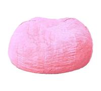 MZMZM Nessun divano letto imbottito grigio pouf gigante pouf poltrona letto futon stanza sedile tatami relax salotto mobili solo borsa custodia(Pink Only Bean Bag)