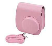 MZPOZB Borsa Per Fotocamera Supporto for custodia for fotocamera istantanea portatile PU. Cinturino con tracolla compatibile Borsa Fotografica (Color : Pink)