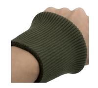 MZPOZB Polsini elasticizzati a coste, polsini elasticizzati e lavorati a maglia (coppia), inserti per abbigliamento, giacca, cappotto, cotone, polsini elasticizzati e spessi, 1 coppia, 9,9 cm di