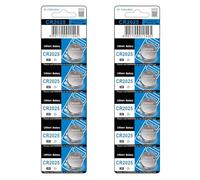 MZRAN 10/5-Count CR2025 Batterie a moneta design a tenuta stagna Batteria a moneta Potenza stabile 3V per gadget domestici Telecomandi per Orologi Calcolatrici Giocattolo