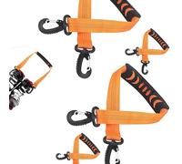 MZRAN 4 cinghie per attrezzatura da sci adatte per il trasporto senza sforzo dell'attrezzatura da sci durante il parcheggio alle piste trasferimenti degli accessori per scarponi