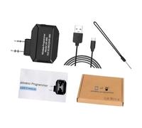 MZRAN Adattatore di programmazione portatile Supporto Bluetooth compatibile e connettore tipo K Impostazioni di frequenza Connettore testa K Programmazione canale Accessorio radio bidirezionale