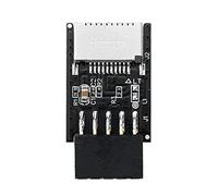 MZRAN Adattatore per scheda madre USB 2.0 da 9 pin a tipo E Key-A, connettore frontale, adattatore a 9 pin, adattatore USB C