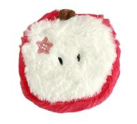 MZRAN Borse da donna, piccola borsa per il cambiamento con cerniere in peluche borsa portaoggetti per cuffie portatile custodia per auricolari portamonete bel portafoglio per le donne, Rosso