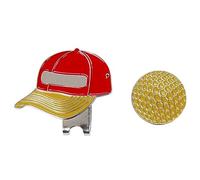 MZRAN Clip per cappello da golf, per segnare guanti, cappelli, borse, visiere, cintura, facile da attaccare e togliere