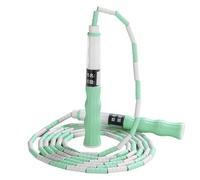 MZRAN Corda per saltare Lunghezza Regolata Grovigli Liberi Segmentato Perline Salto Fitness Salto Per Bambini Uomo E Donne Corda per Saltare Regolata