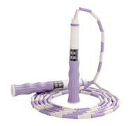 MZRAN Corda per saltare Lunghezza Regolata Grovigli Liberi Segmentato Perline Salto Fitness Salto Per Bambini Uomo E Donne Corda per Saltare Regolata