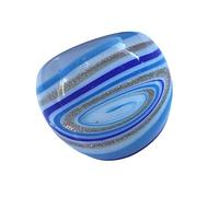 MZRAN Cultural Fusions Wire Wrapped Floreale Anelli di Vetro Galaxyed Ispirare Gioielli Fatti A Mano Confortevole Artistica Wirework Anelli, Misura unica, come descritto, come descritto