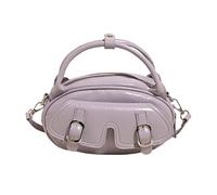 MZRAN Elegante borsa a tracolla per le donne borsa da pendolarismo in pelle PU borsa a tracolla semplice tinta unita messaggeri donna spalla semplice tracolla maniglia superiore pelle PU, A, One Size