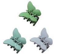 MZRAN Elegante fermaglio per capelli con grande farfalla per capelli, antiscivolo, carino, forte tenuta, strumento per lo styling dei capelli