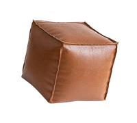 MZRAN Elegante sgabello in pelle PU per sedile portatile di gestione dello spazio Disegni sedile di stoccaggio della decorazione domestica