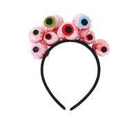 MZRAN Fascia per capelli per ragazze adolescenti, con ragni/pipistrello/bulbo oculare, fascia per capelli per adulti, carnevale, feste, giochi di ruolo