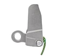 MZRAN Fermacorda per emergenze in acciaio inox, perfetti per attività tecniche, arrampicata, sport e sopravvivenza, corda da arrampicata