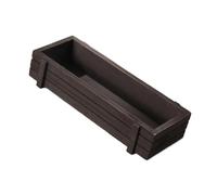 MZRAN Fioriera in legno vintage per piante design traspirante leggero interno esterno casa decorazione giardino scatola decorativa