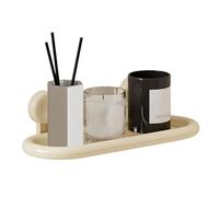 MZRAN Mensola a ventosa da parete per bagno doccia in ABS con fori di drenaggio, installazione senza trapano, dispenser di sapone per doccia