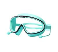 MZRAN Occhialini da nuoto per bambini con tappi per le orecchie e clip per naso per bambini adolescenti 3-16 Wide View Occhialini da nuoto resistenti all'acqua rane per bambini nuoto